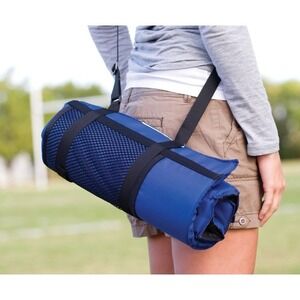 Coleman® Portable Stadium Seat Cushion with Backrest, Blue